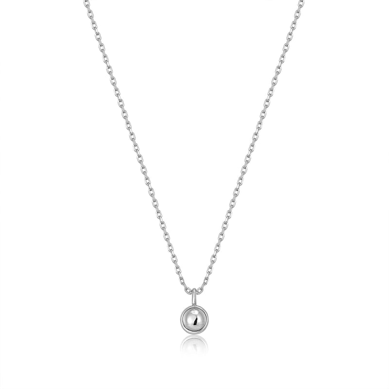 Ania Haie Silver Orb Drop Pendant Necklace Necklaces Ania Haie 
