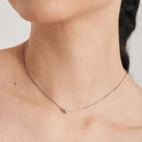 Ania Haie Silver Orb Sparkle Pendant Necklace Necklaces Ania Haie 