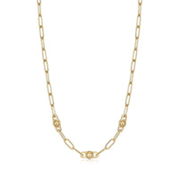 Ania Haie Gold Orb Link Chunky Chain Necklace Necklaces Ania Haie 