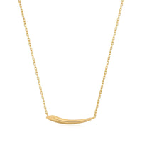 Ania Haie Gold Arrow Bar Necklace Necklaces Ania Haie 