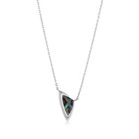 Ania Haie Silver Arrow Abalone Pendant Necklace Necklaces Ania Haie 
