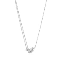 Ania Haie Silver Twisted Wave Mini Pendant Necklace Necklaces Ania Haie 