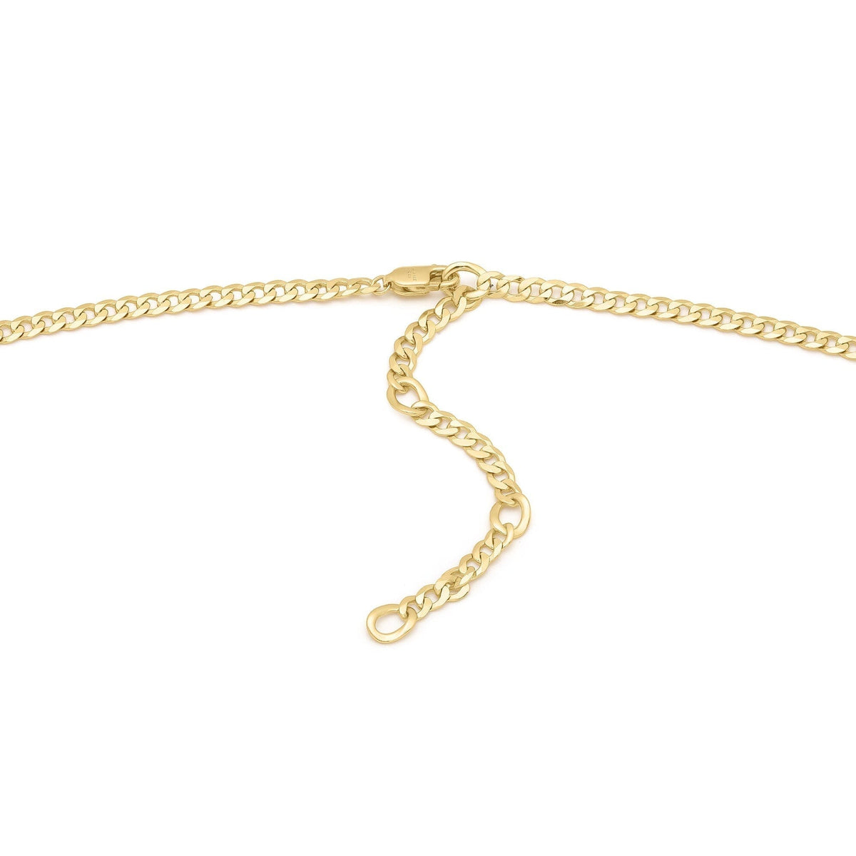Ania Haie Gold Curb Chain Charm Connector Necklace Necklaces Ania Haie 