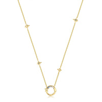 Ania Haie Gold Star Chain Charm Connector Necklace Necklaces Ania Haie 