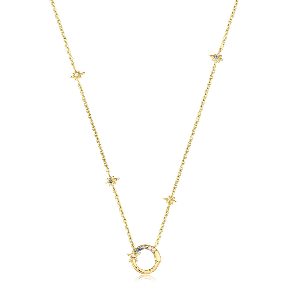 Ania Haie Gold Star Chain Charm Connector Necklace Necklaces Ania Haie 