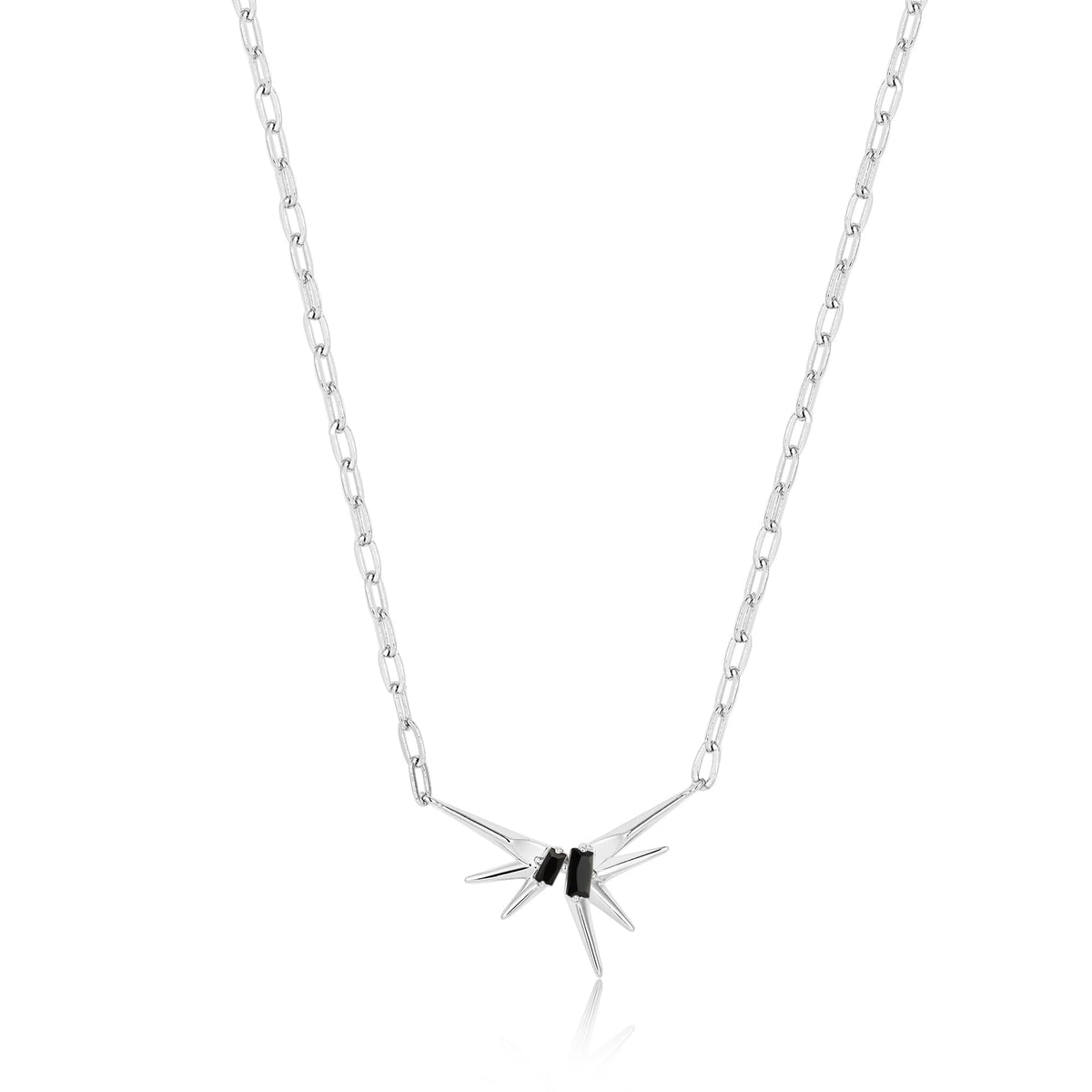 Ania Haie Silver Sparkle Spike Pendant Necklaces Necklaces Ania Haie 