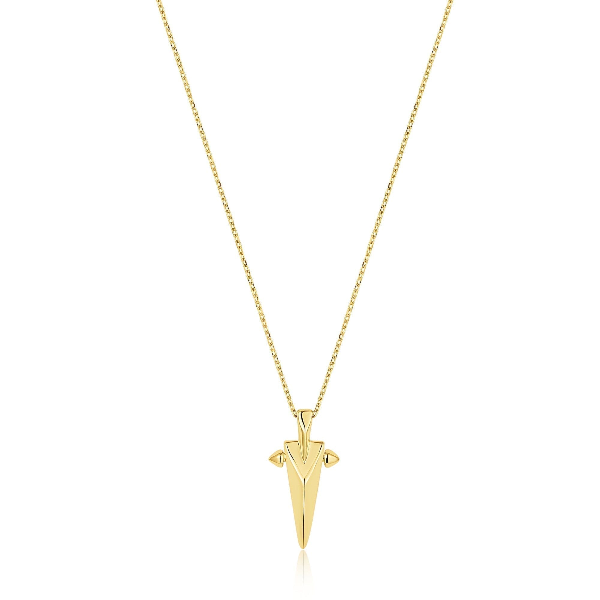 Ania Haie Gold Geometric Point Pendant Necklaces Necklaces Ania Haie 