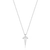 Ania Haie Silver Geometric Point Pendant Necklaces Necklaces Ania Haie 