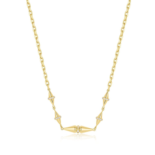 Ania Haie Gold Geometric Chain Necklaces Necklaces Ania Haie 