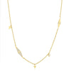Ania Haie Gold Geometric Sparkle Chain Necklaces Necklaces Ania Haie 