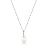 Ania Haie Silver Gem Pearl Drop Pendant Necklaces Necklaces Ania Haie 