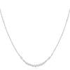 Ania Haie Silver Arc Pave Necklace Necklaces Ania Haie 