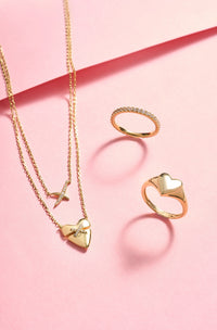 Ania Haie Gold Love Signet Ring Rings Ania Haie 
