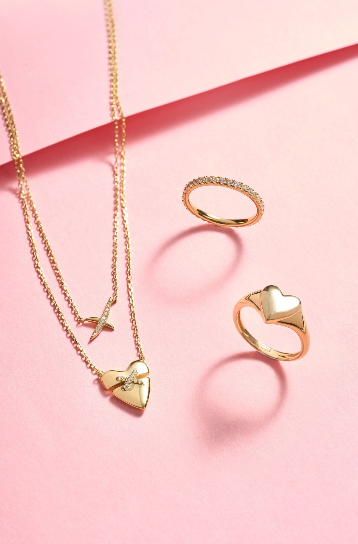 Ania Haie Gold Pave Ring Rings Ania Haie 