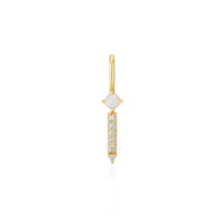 Ania Haie Gold Kyoto Opal Sparkle Bar Charm Charm Ania Haie 