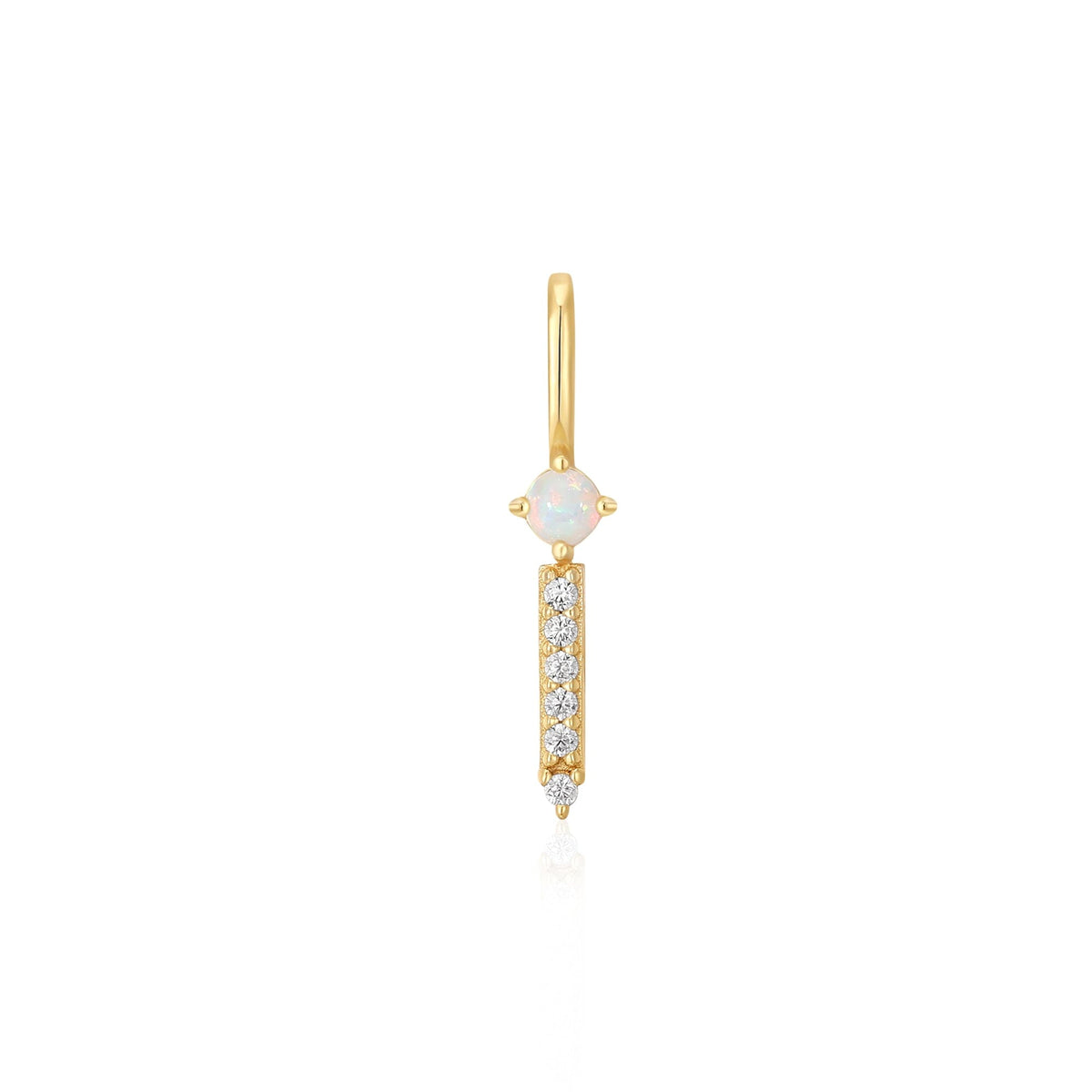 Ania Haie Gold Kyoto Opal Sparkle Bar Charm Charm Ania Haie 