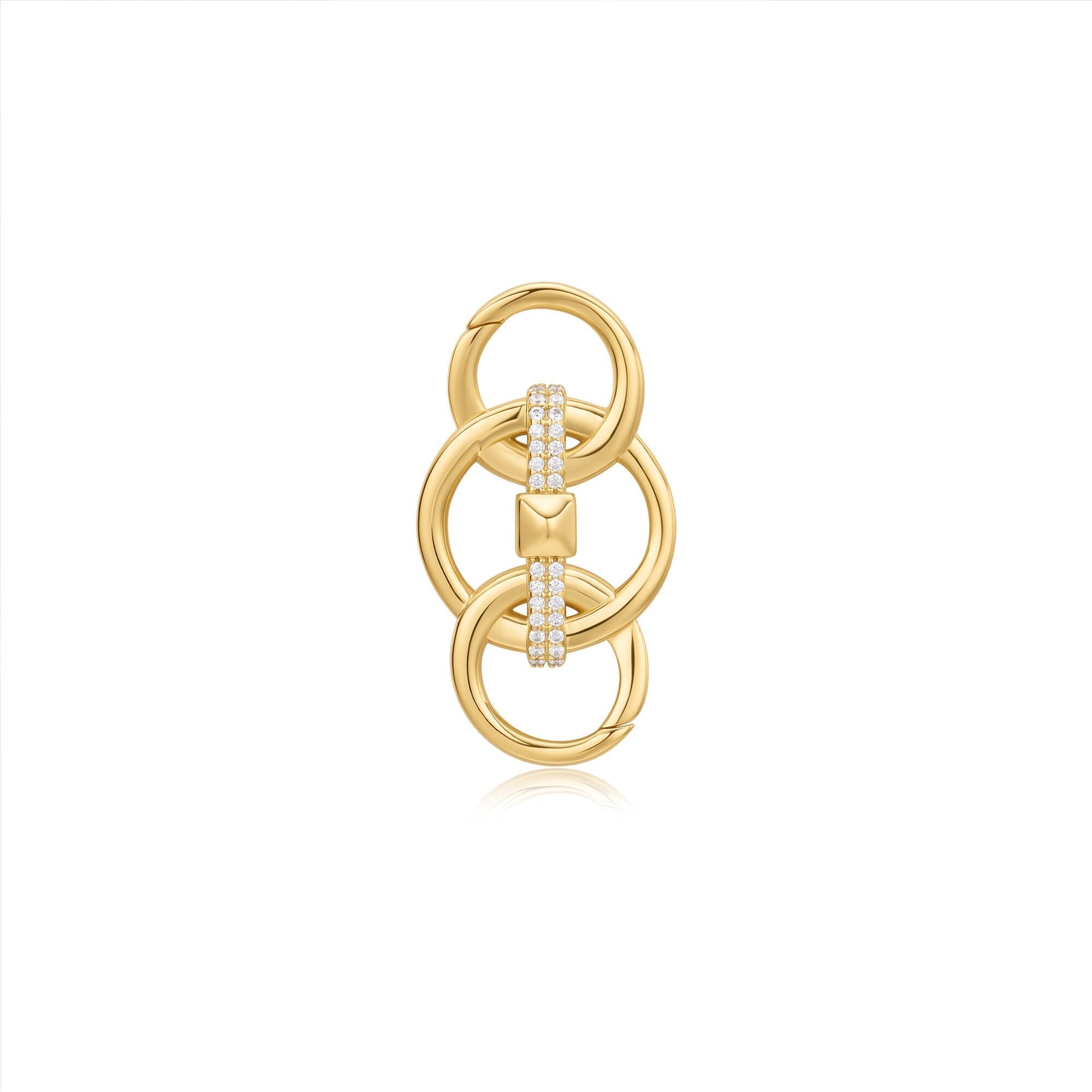 Ania Haie Gold Ring Link Connector Charm Charms Ania Haie 