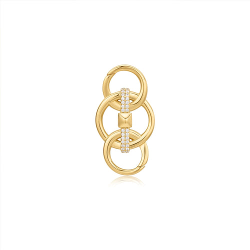 Ania Haie Gold Ring Link Connector Charm Charms Ania Haie 