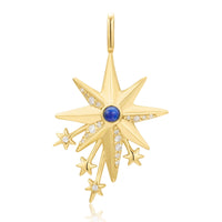 Ania Haie Gold Shooting Star Charm Charms Ania Haie 