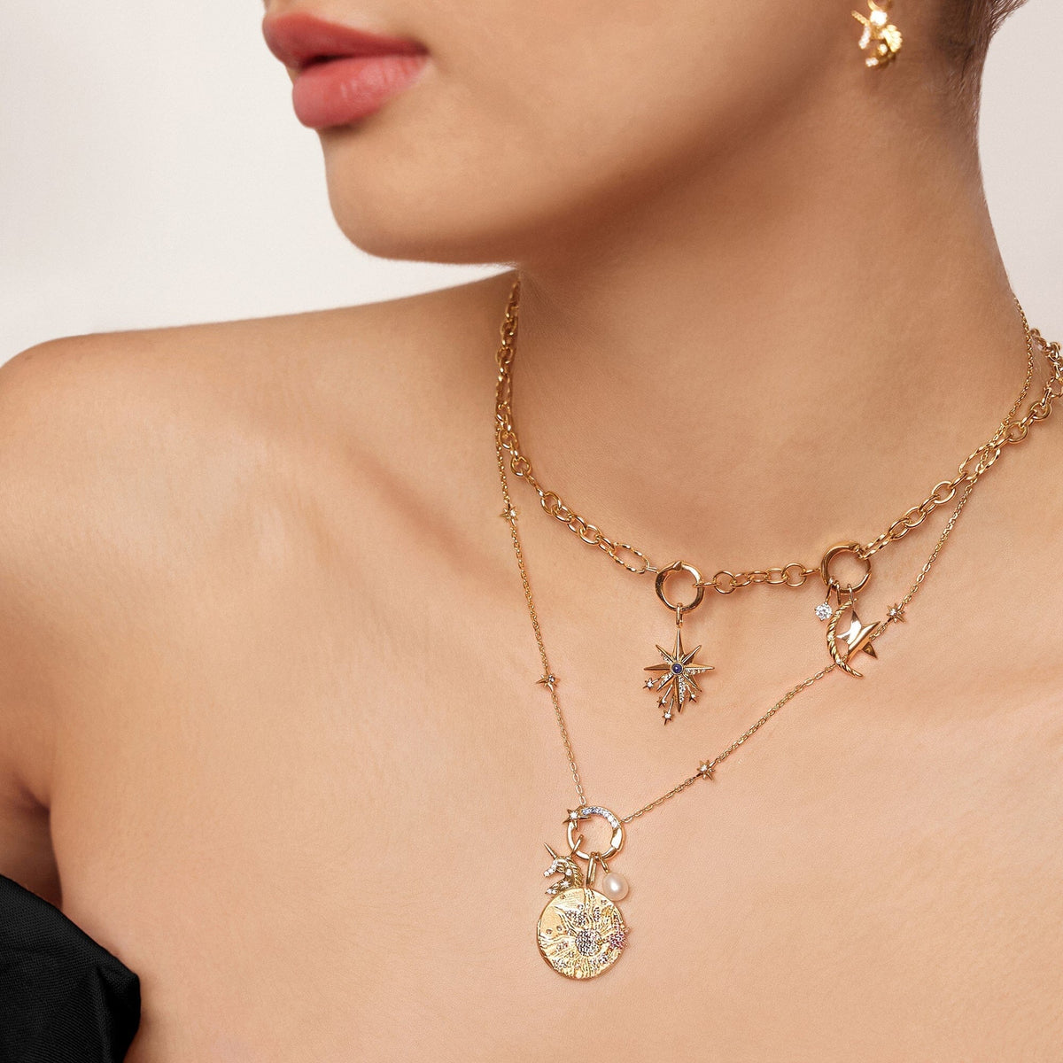 Ania Haie Gold Sparkle Charm Charms Ania Haie 