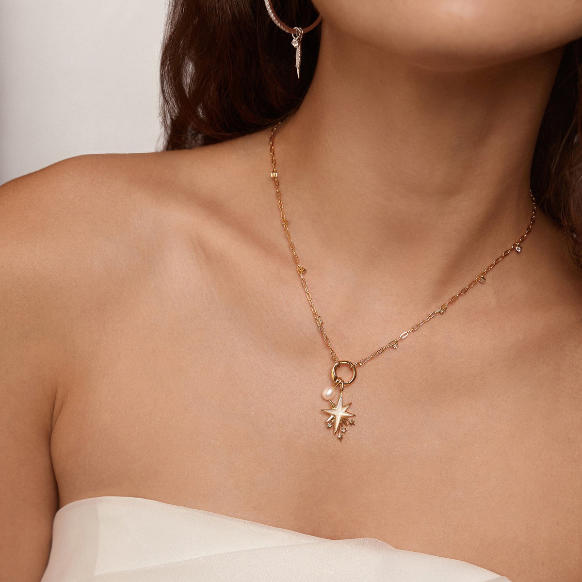 Ania Haie Gold Shooting Star Charm Charms Ania Haie 