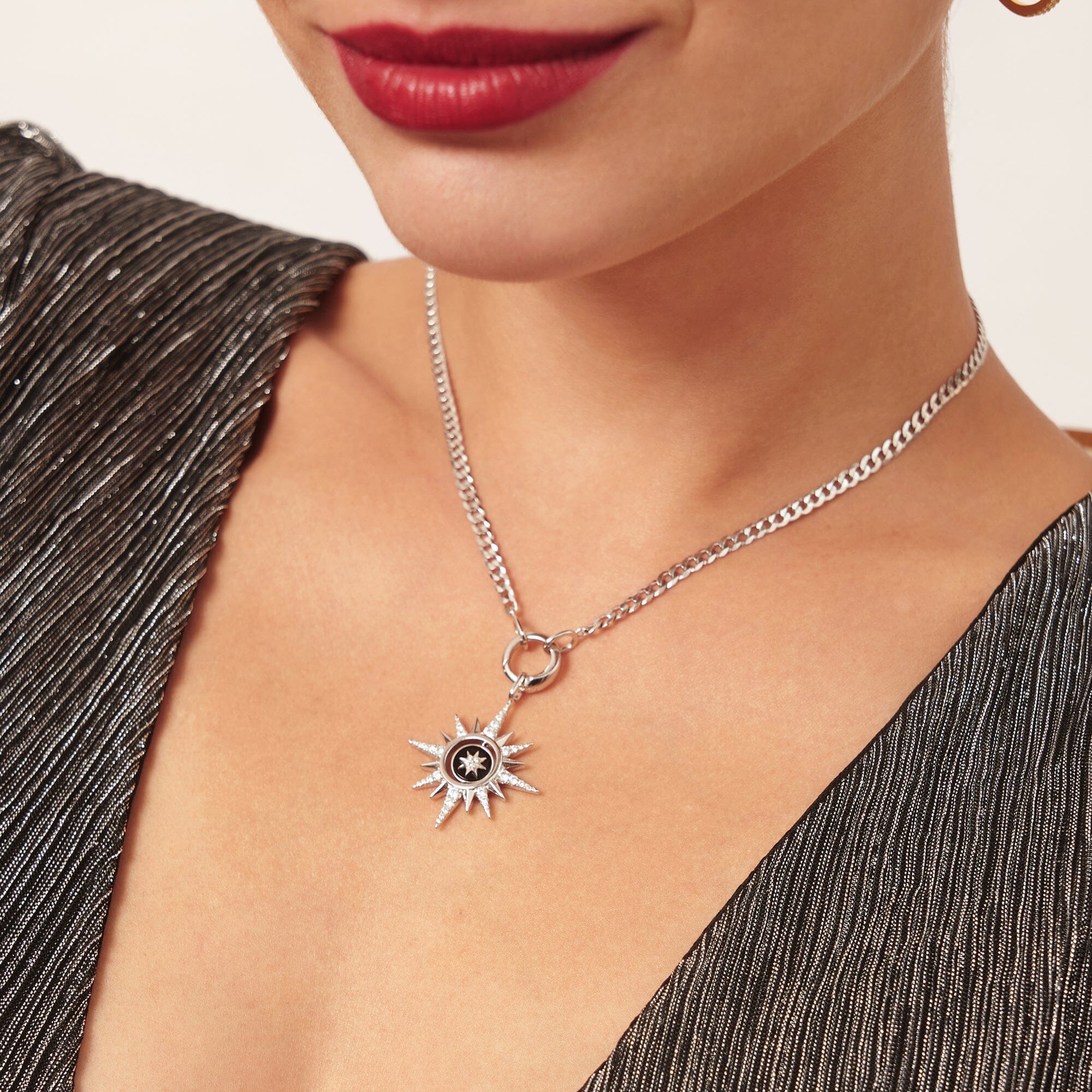 Ania Haie Silver Supernova Charm Charms Ania Haie 