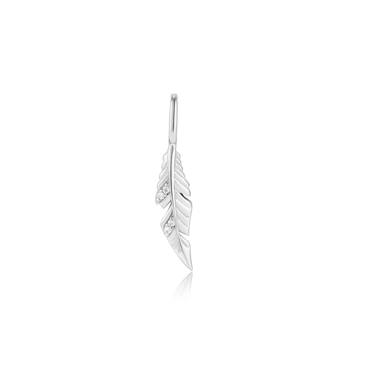 Ania Haie Silver Feather Charm Charms Ania Haie 