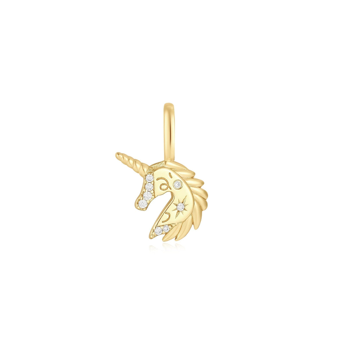 Ania Haie Gold Unicorn Charm Charms Ania Haie 