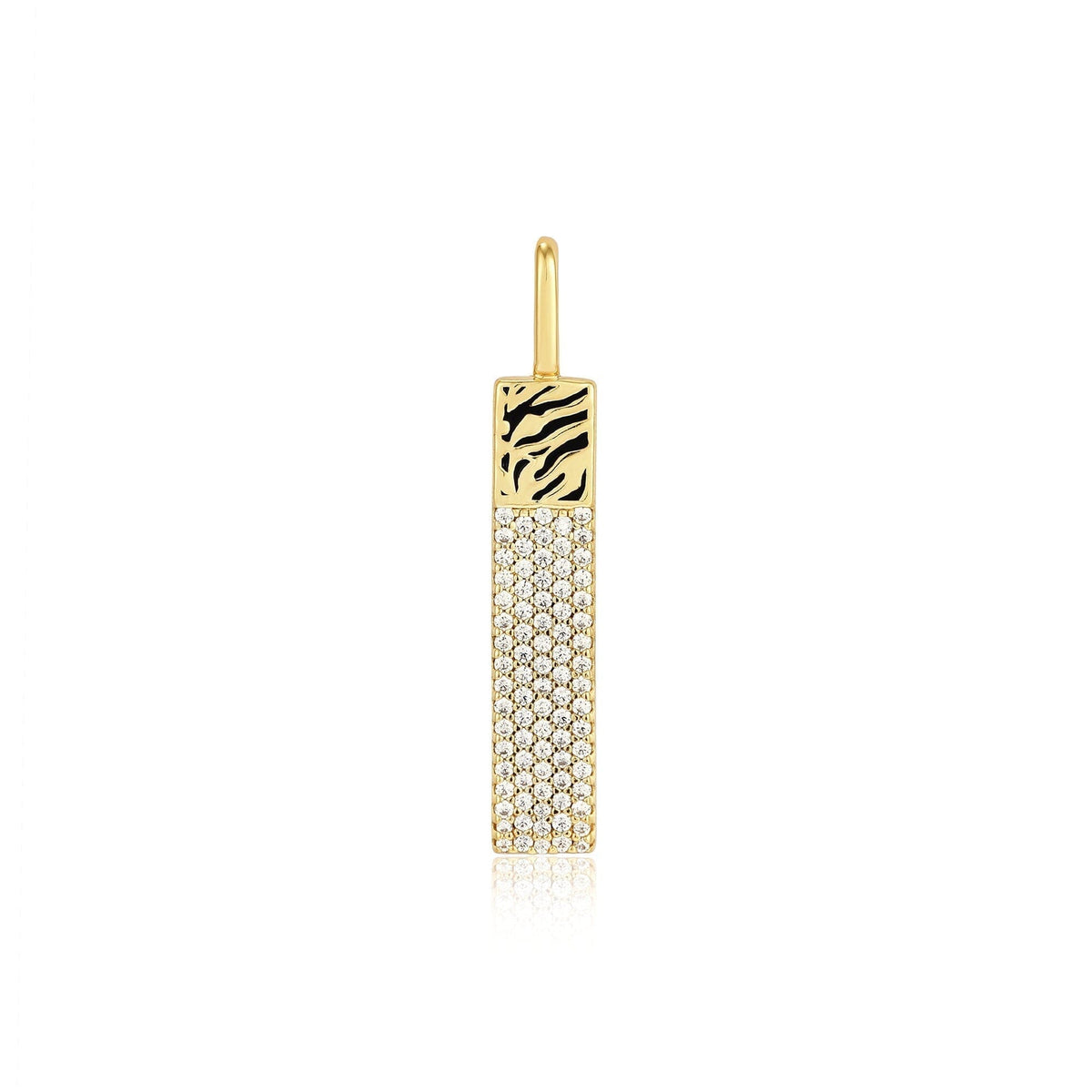 Ania Haie Gold Tiger Bar Charm Charms Ania Haie 