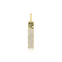 Ania Haie Gold Tiger Bar Charm Charms Ania Haie 