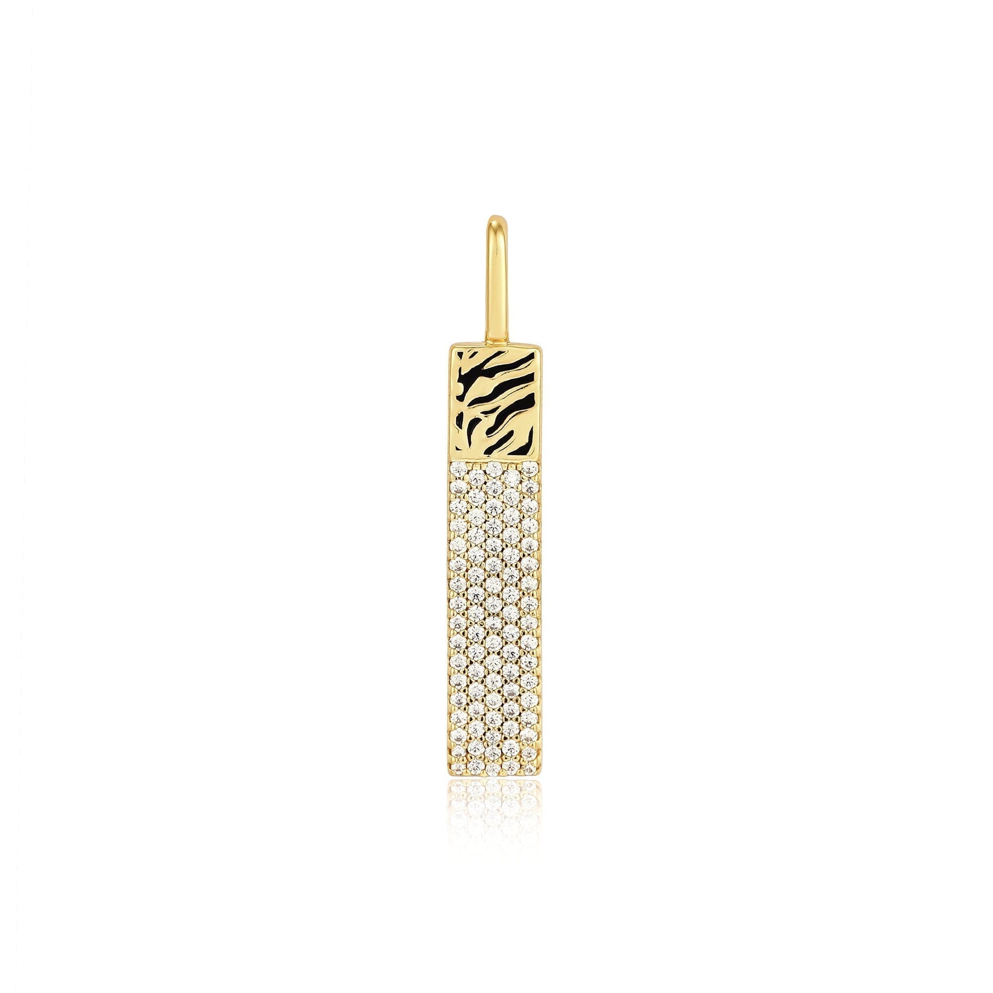 Ania Haie Gold Tiger Bar Charm Charms Ania Haie 