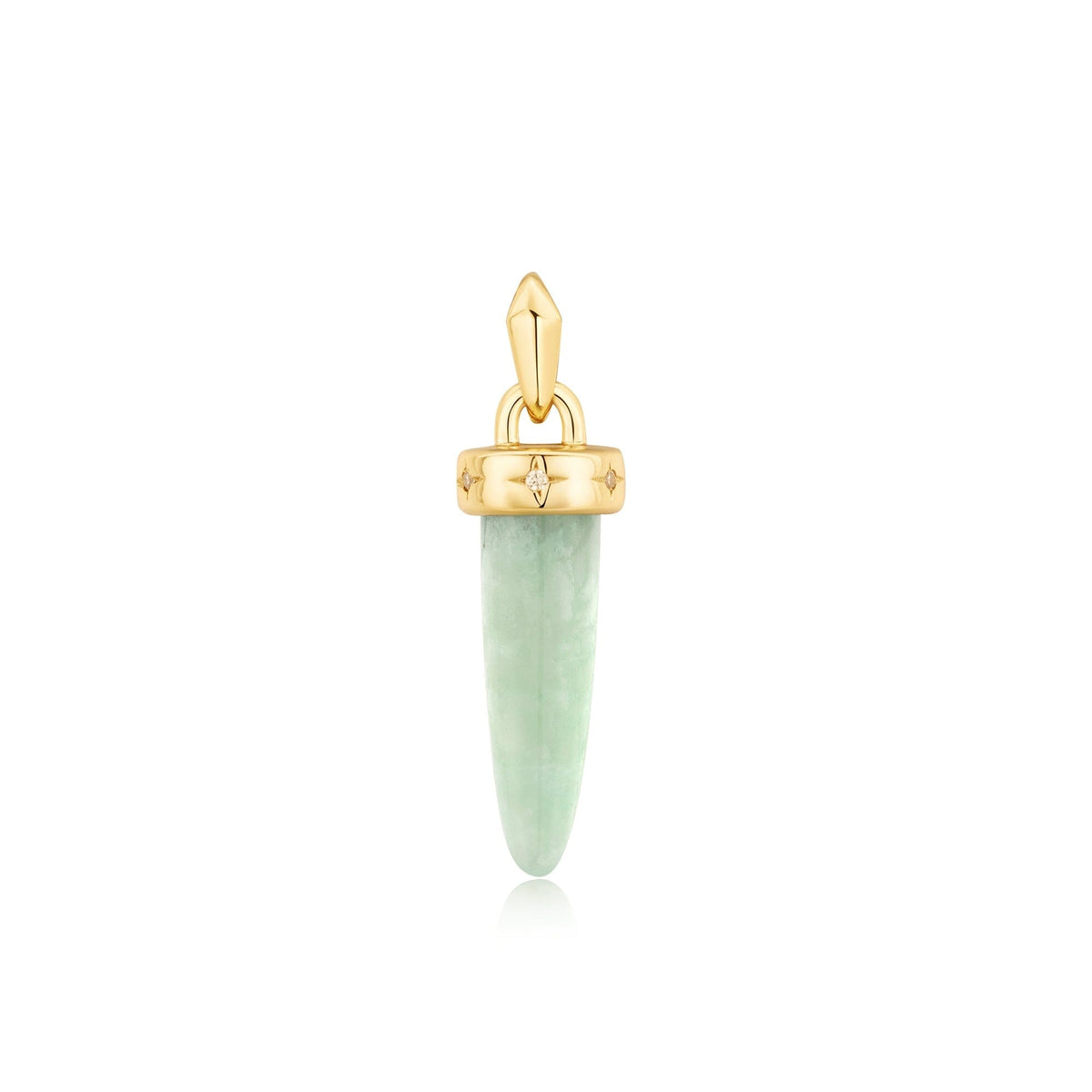 Ania Haie Gold Amazonite Drop Charm Pendant Charms Ania Haie 