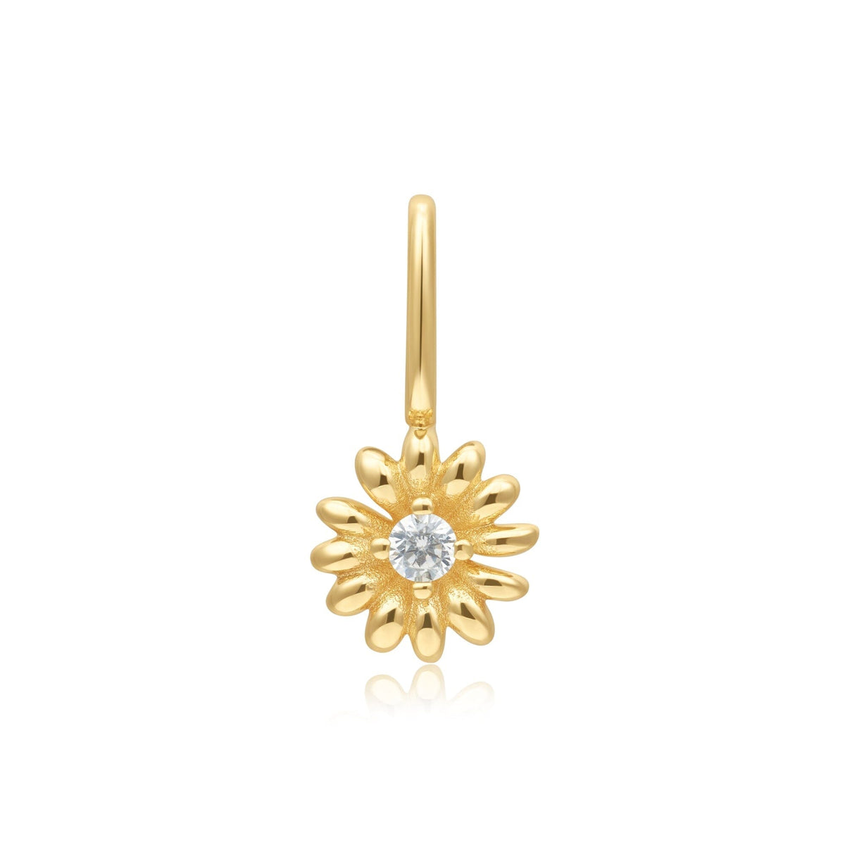 Ania Haie Gold Daisy Charm Pendant Charms Ania Haie 