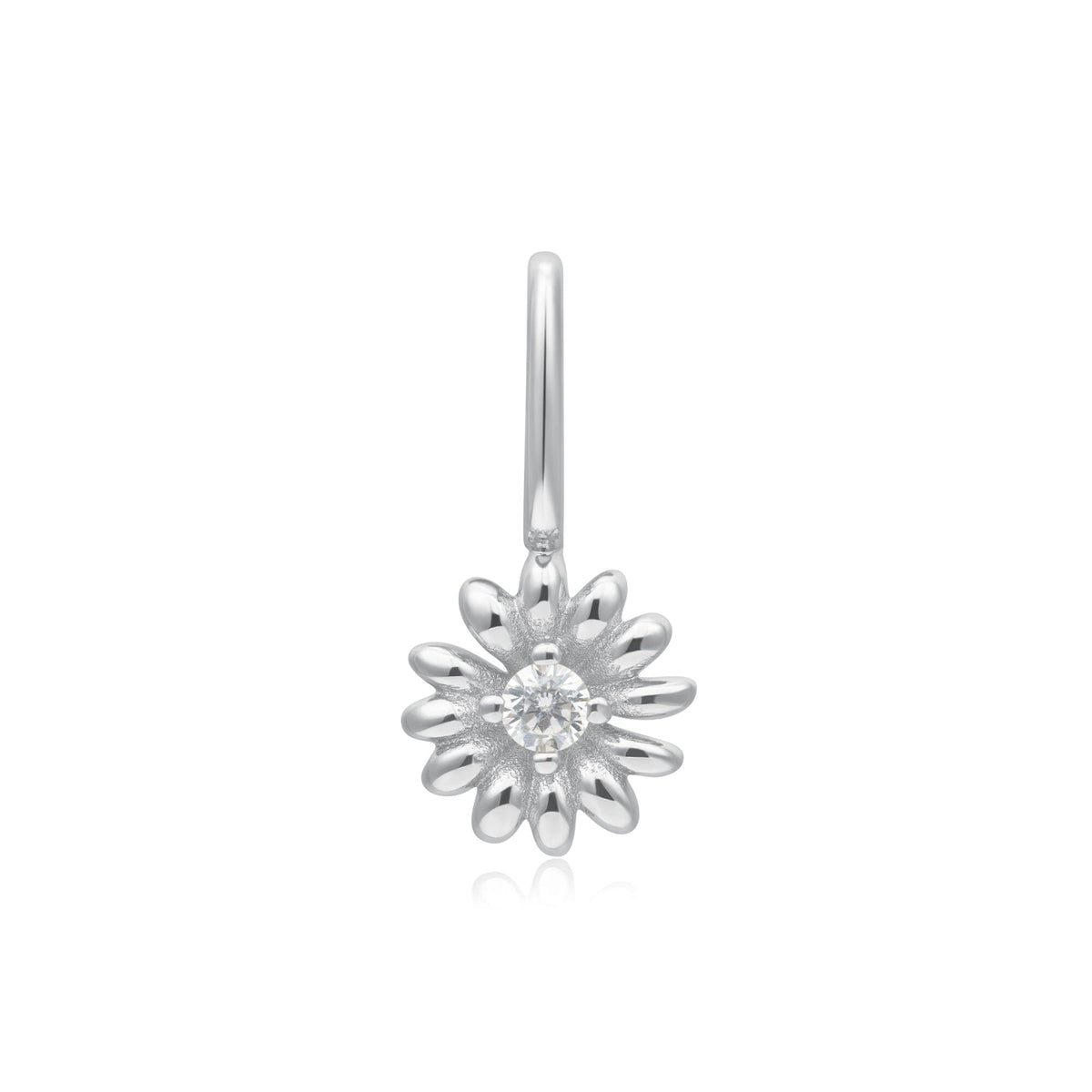 Ania Haie Silver Daisy Charm Pendant Charms Ania Haie 