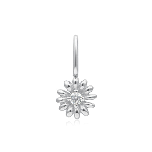 Ania Haie Silver Daisy Charm Pendant Charms Ania Haie 