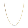 9ct Yellow Gold 55cm Long Curb Chain Necklace Necklaces Bevilles 