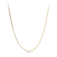 9ct Yellow Gold 55cm Long Curb Chain Necklace Necklaces Bevilles 