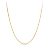 9ct Yellow Gold Curb Necklace 45cm Necklaces Bevilles 