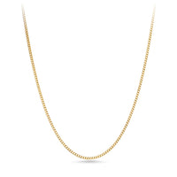 9ct Yellow Gold Curb Necklace 45cm Necklaces Bevilles 
