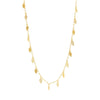 Athena Filigree Leaf Necklace in 9ct Yellow Gold Necklaces Bevilles 