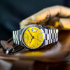 Citizen Tsuyosa Yellow and Silver Automatic Watch NJ0150-81Z Watches Citizen 