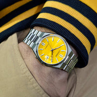 Citizen Tsuyosa Yellow and Silver Automatic Watch NJ0150-81Z Watches Citizen 