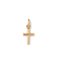 Cross Pendant in 9kt Yellow Gold Charms & Pendants Bevilles 