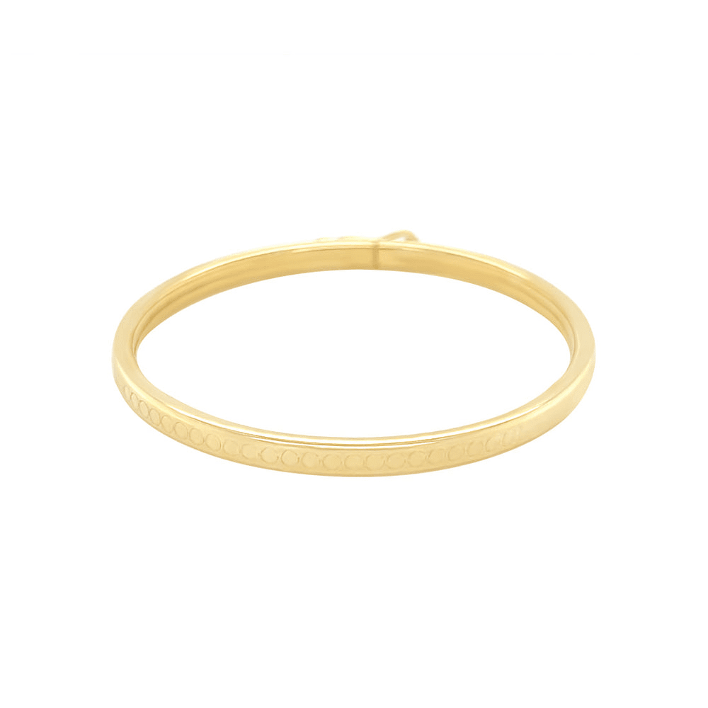 9kt Bonded Gold Silver Filled Children's Bangle Bangles Bevilles 