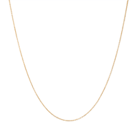 40cm Cable Chain in 9kt Yellow Gold Necklaces Bevilles 