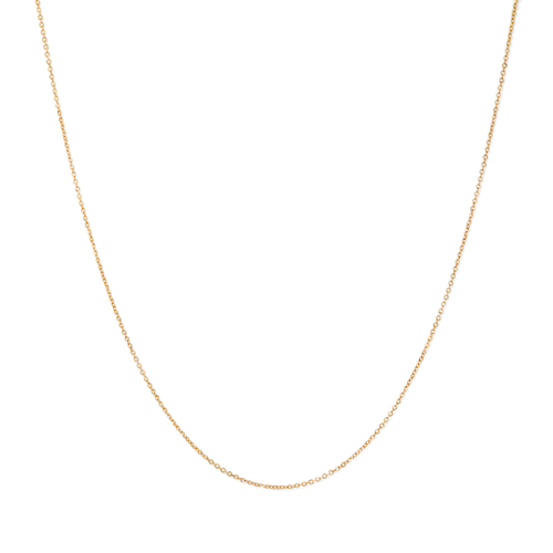 40cm Cable Chain in 9kt Yellow Gold Necklaces Bevilles