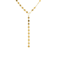 9kt Bonded Gold Silver Filled Fancy Oval Drop Necklace Pendants Bevilles 