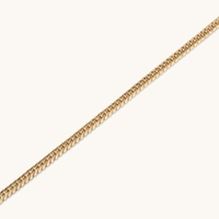 19cm Herringbone Bracelet in 9kt Yellow Gold Bracelets Bevilles 