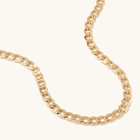 55cm Curb Chain in 9kt Bonded Gold Silver Filled Necklaces Bevilles 