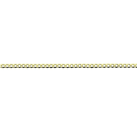 9kt Bonded Gold Silver Filled Open Curb Necklace 75cm Necklaces Bevilles 